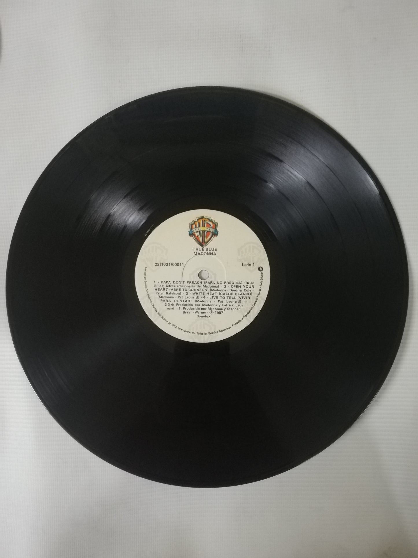 LP MADONNA - TRUE BLUE