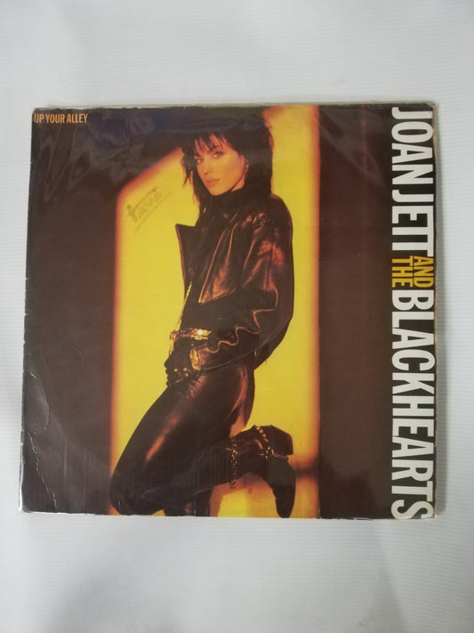 LP JOAN JET AND THE BLACKHEARTS - UP YOUR ALLEY
