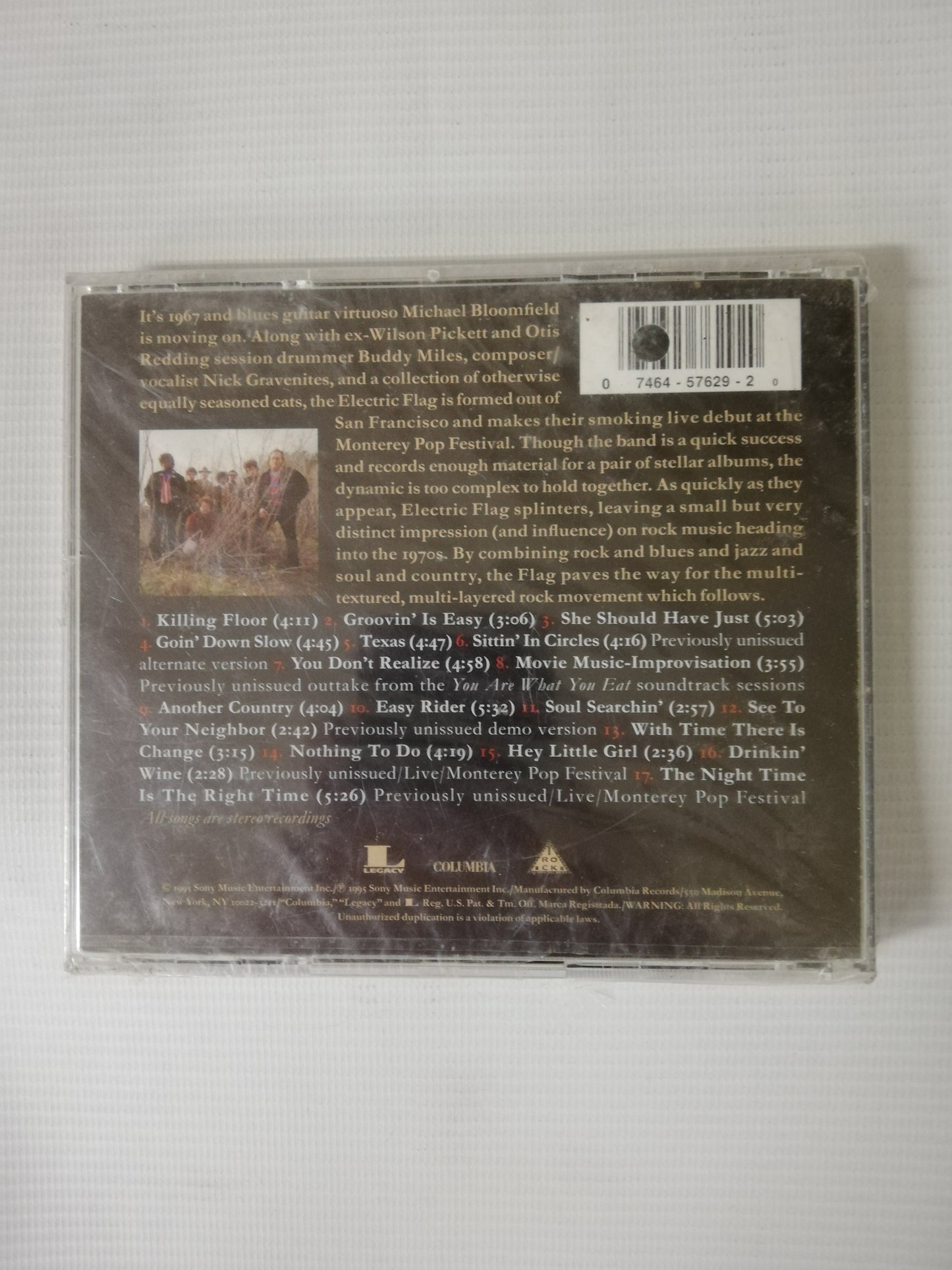 CD ELECTRIC FLAG - OLD GLORY: THE BEST OF ELECTRIC FLAG