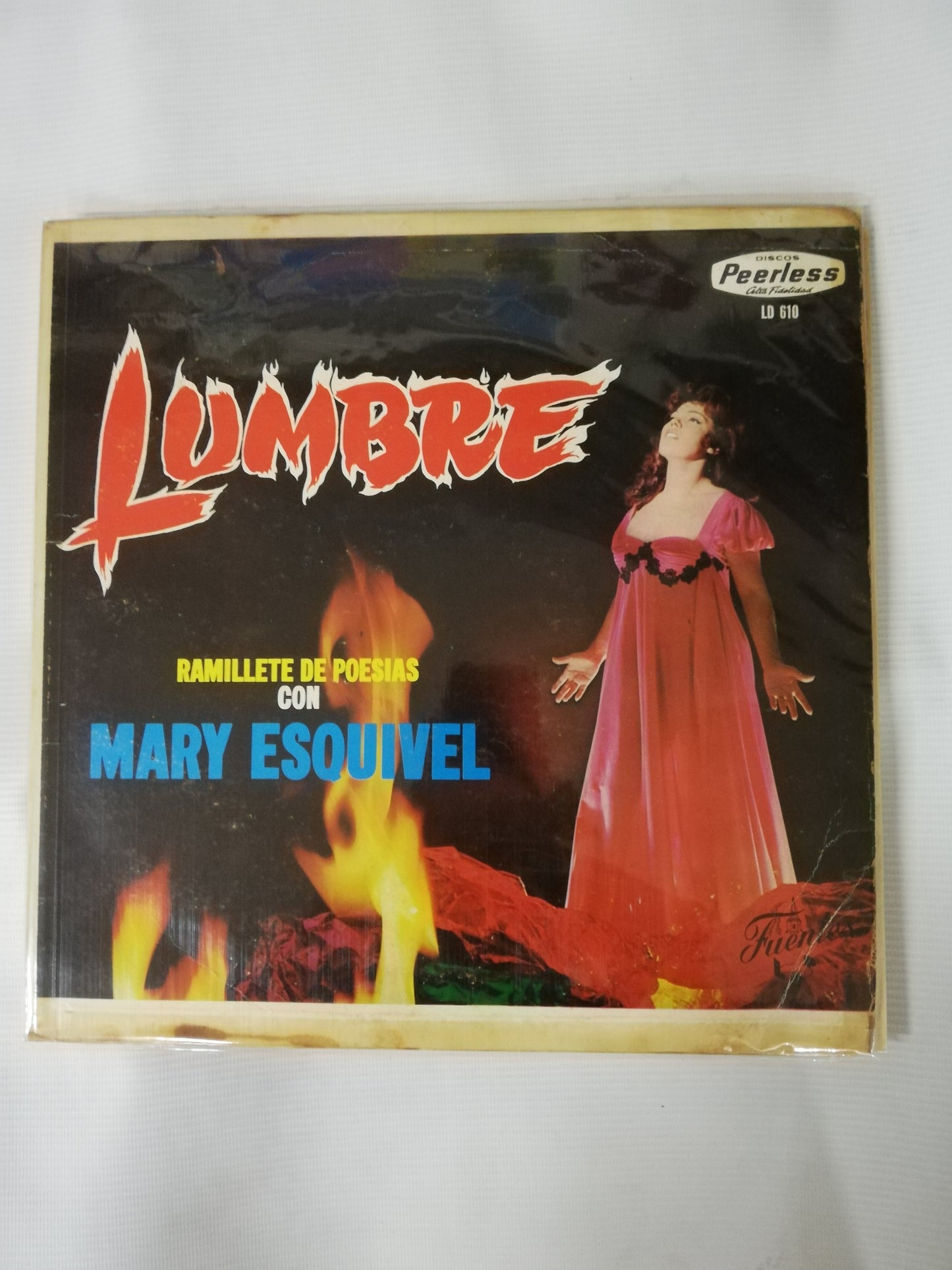 LP MARY ESQUIVEL - LUMBRE RAMILLETE DE POESIAS CON MARY ESQUIVEL