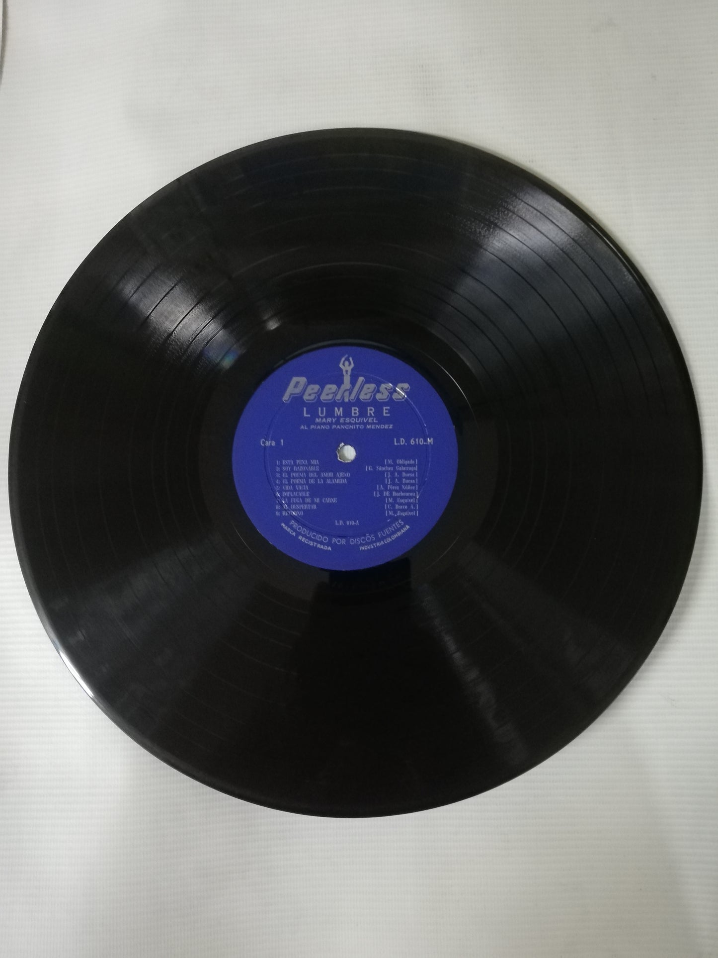 LP MARY ESQUIVEL - LUMBRE RAMILLETE DE POESIAS CON MARY ESQUIVEL