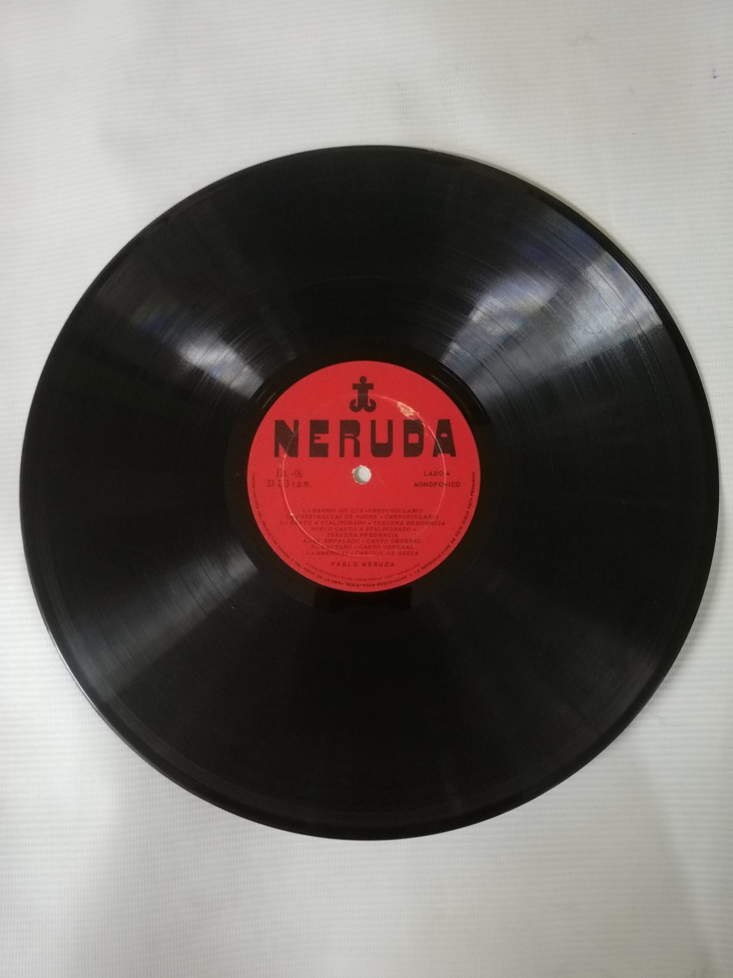 LP PABLO NERUDA - NERUDA
