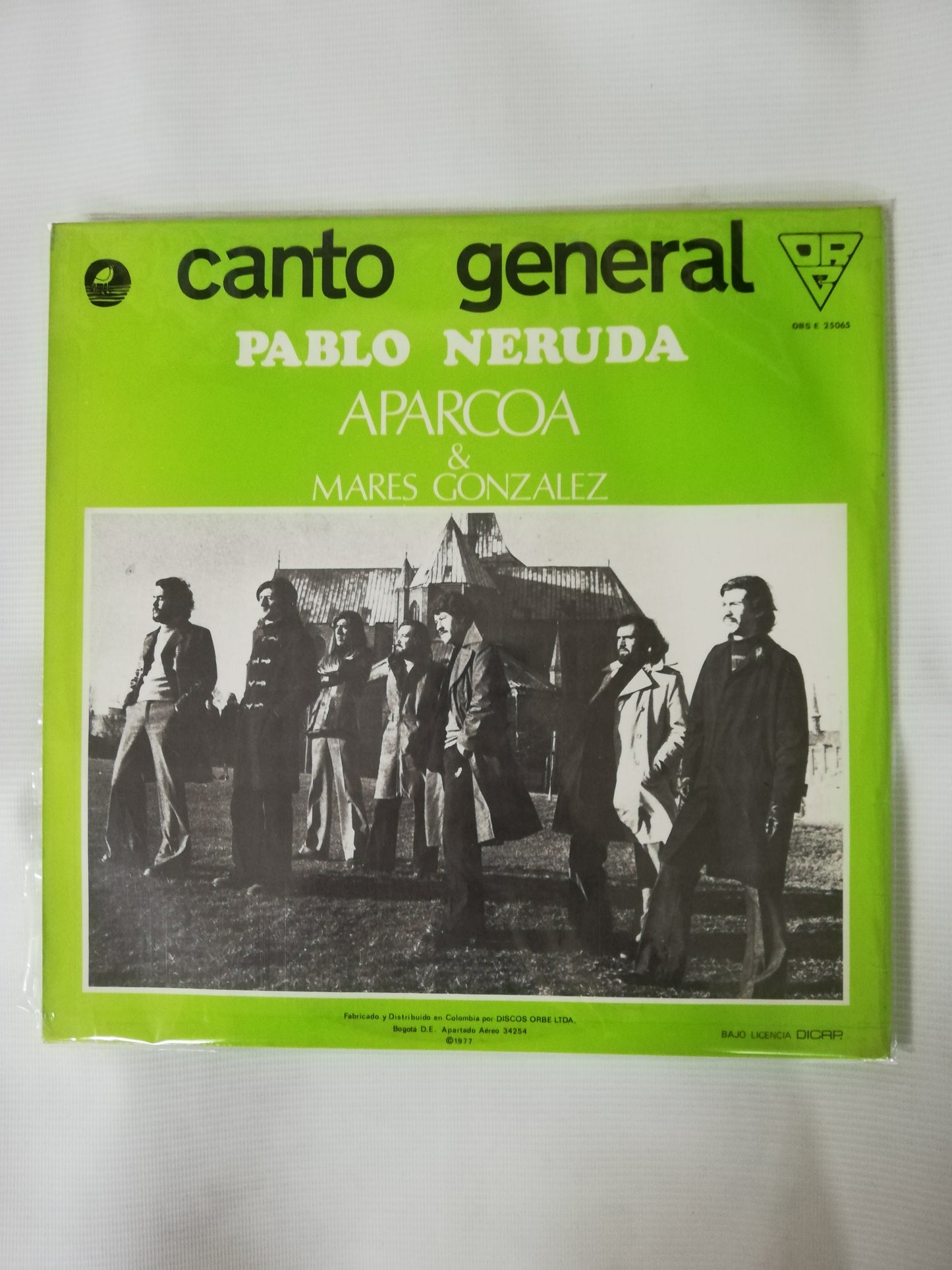 LP APARCOA & MARES GONZALEZ - CANTO GENERAL DE PABLO NERUDA