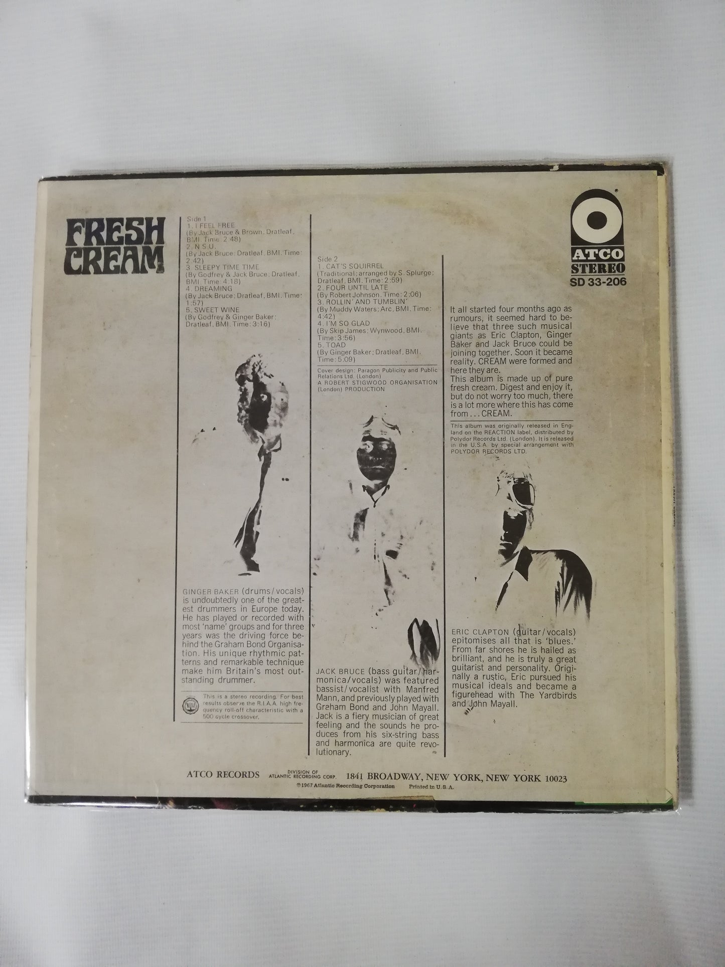 LP THE CREAM - FRESH CREAM