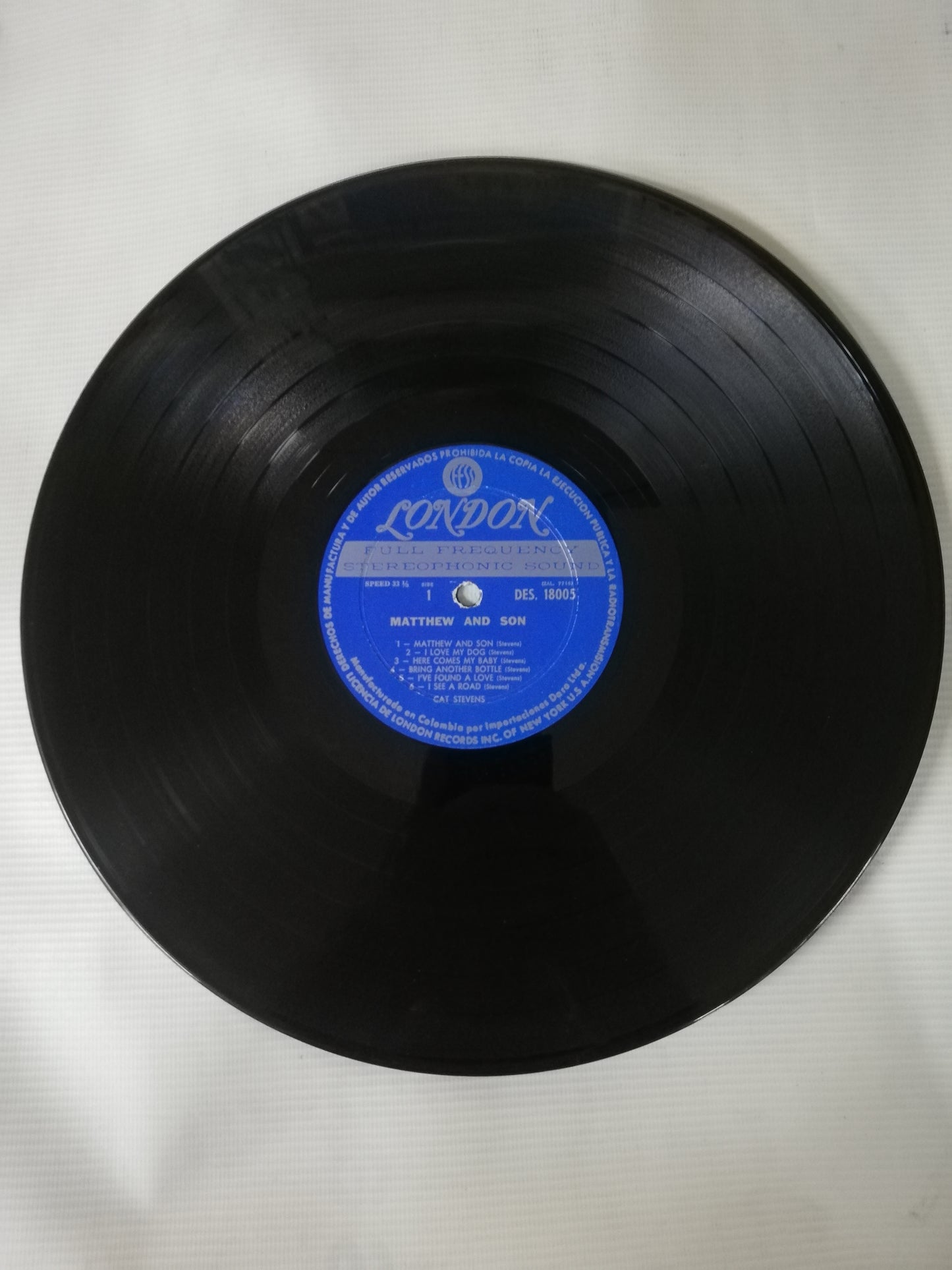 LP CAT STEVENS - MATHEW AND SON