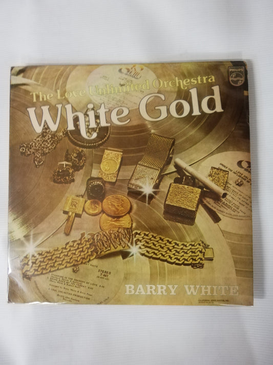 LP BARRY WHITE AND THE LOVE UNLIMITED ORCHESTRA - WHITE GOLD