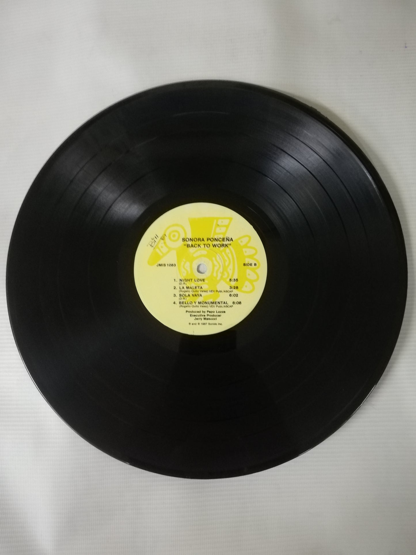 LP SONORA PONCEÑA - BACK TO WORK
