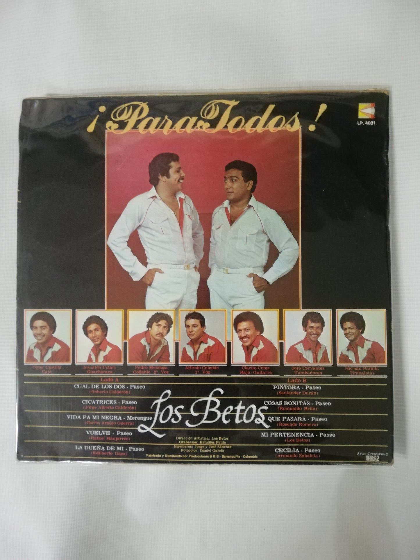 LP LOS BETOS - PARA TODOS!