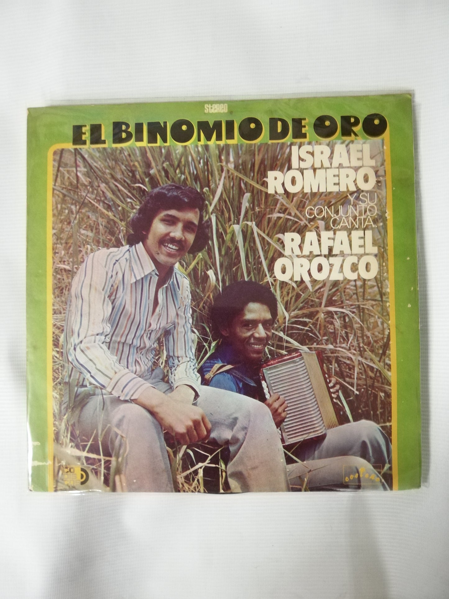 LP EL BINOMIO DE ORO, ISRAEL ROMERO Y SU CONJUNTO - CANTA: RAFAEL OROZCO