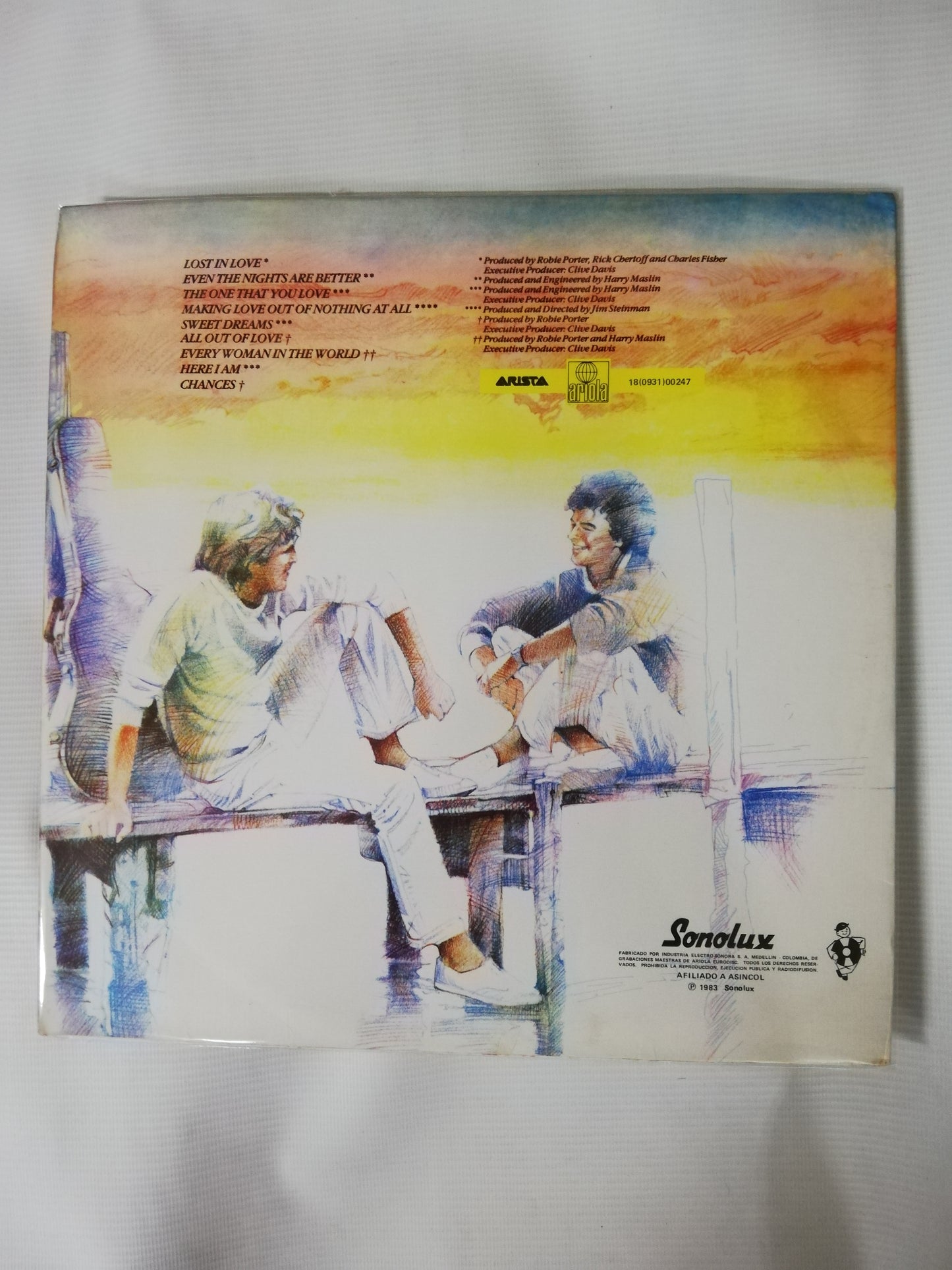 LP AIR SUPPLY - GREATEST HITS
