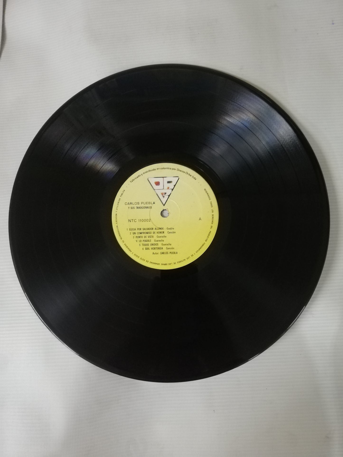 LP CARLOS PUEBLA - CARLOS PUEBLA Y SUS TRADICIONALES VOL. 2