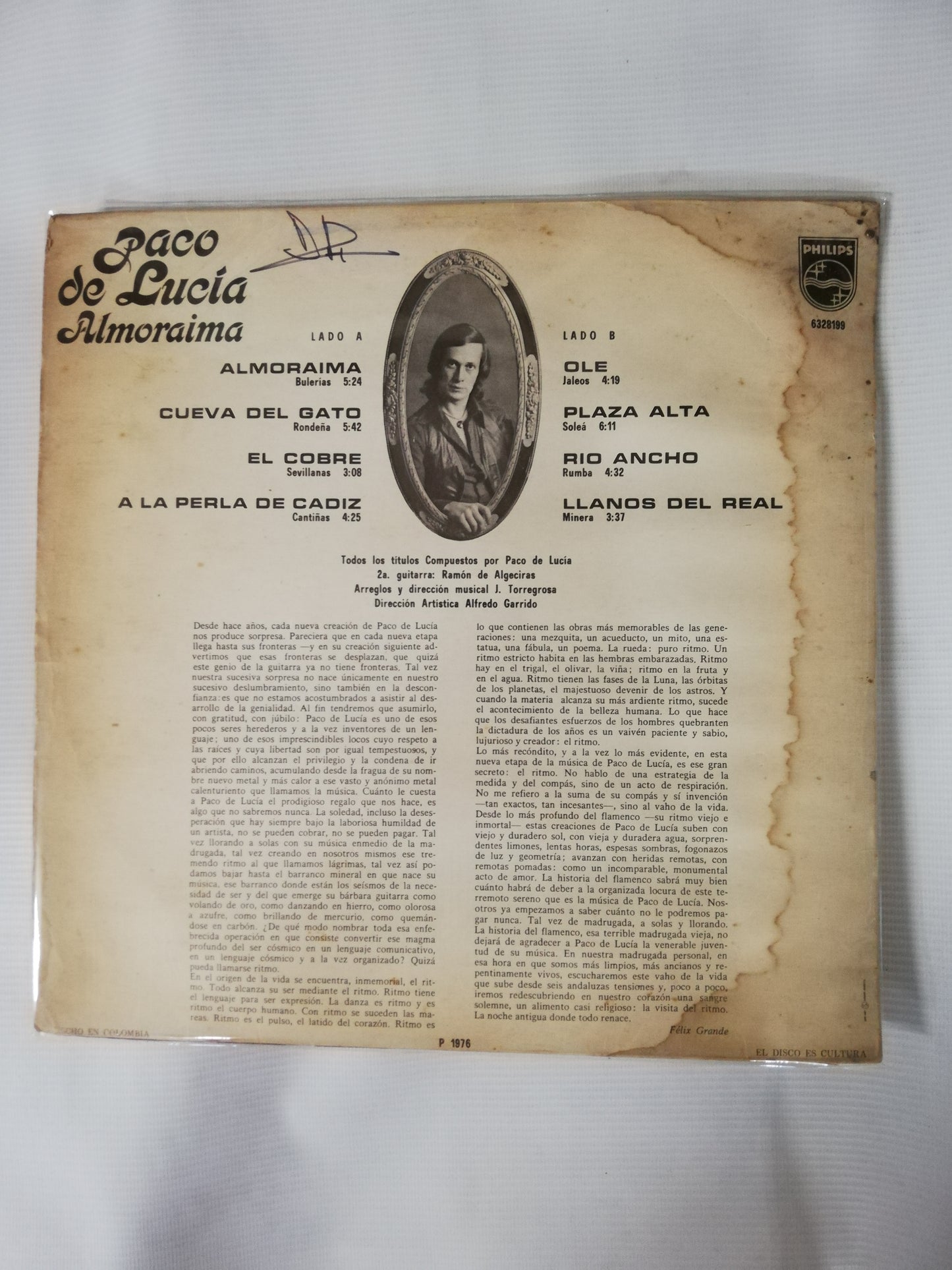 LP PACO DE LUCIA - ALMORAIMA
