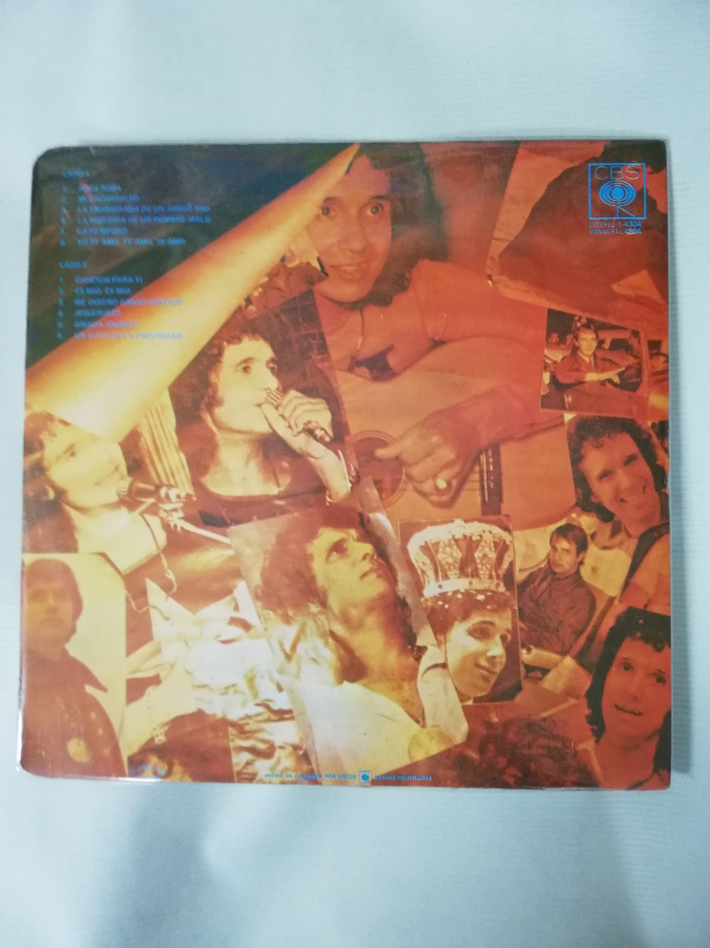 LP ROBERTO CARLOS - DIEZ AÑOS DE EXITOS