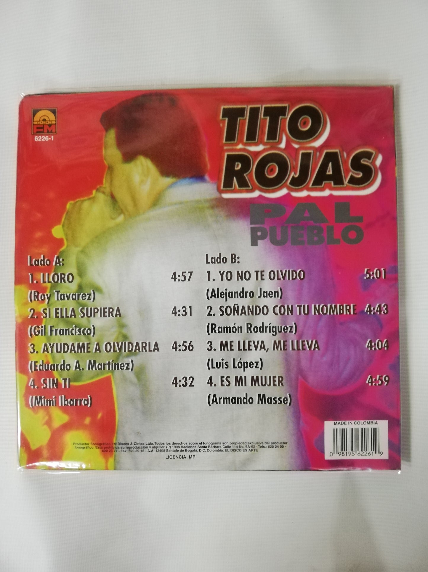 LP TITO ROJAS - PAL PUEBLO