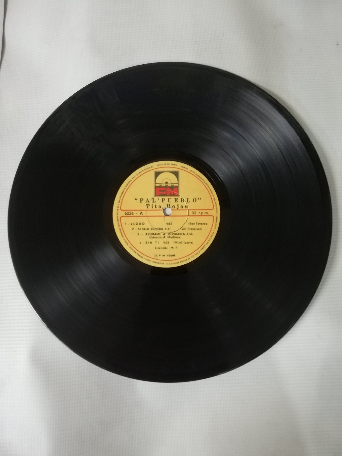 LP TITO ROJAS - PAL PUEBLO
