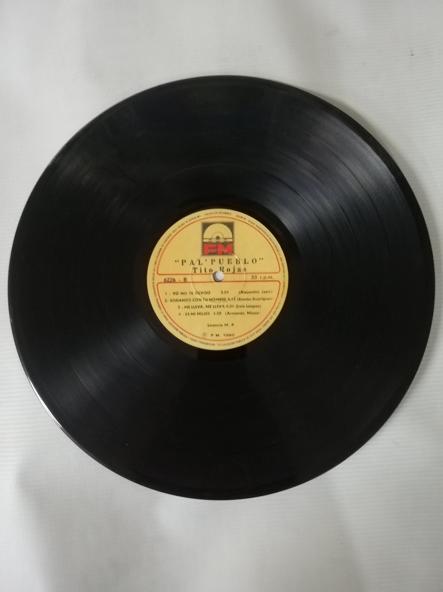 LP TITO ROJAS - PAL PUEBLO