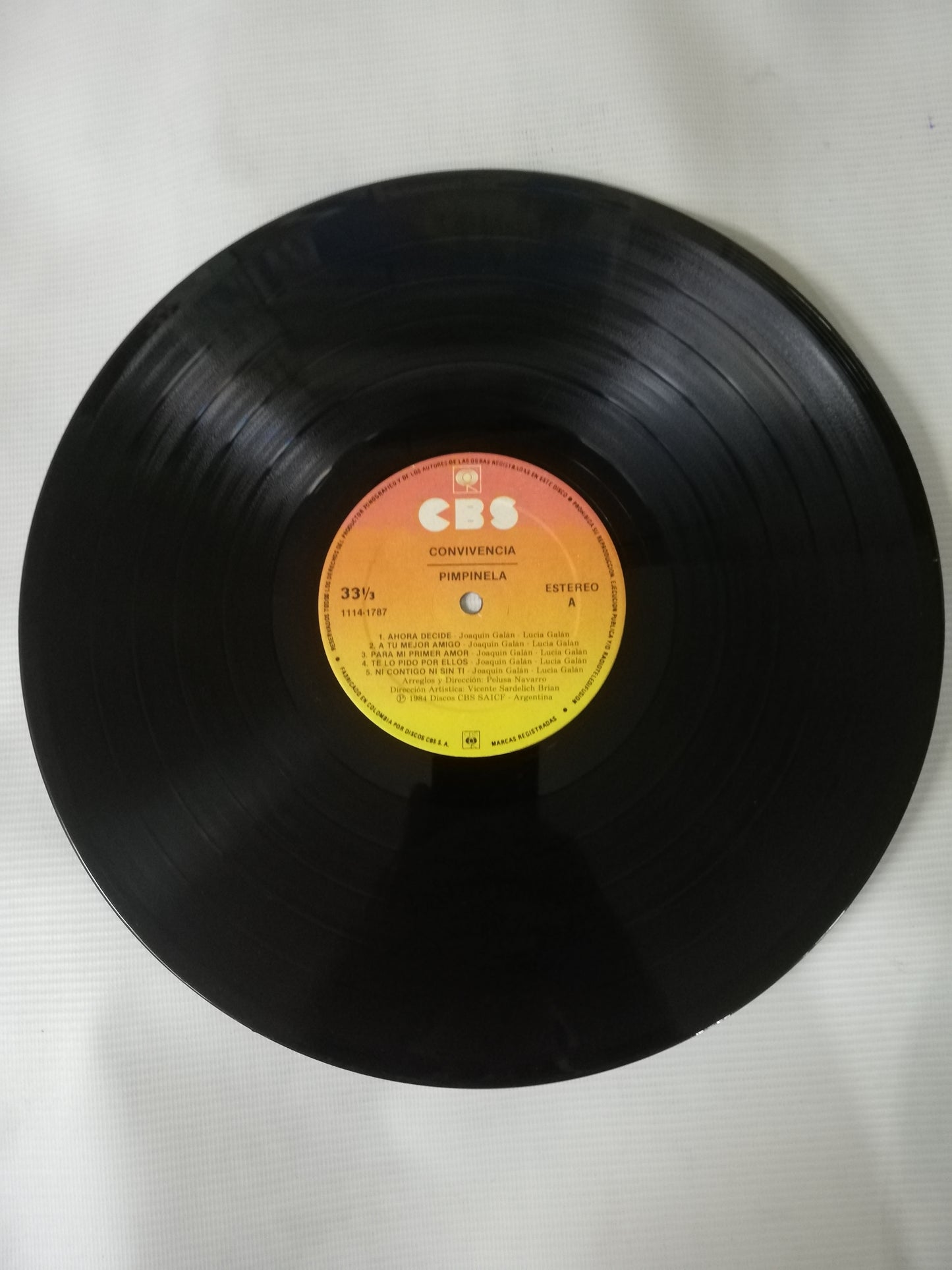 LP PIMPINELA - CONVIVENCIA
