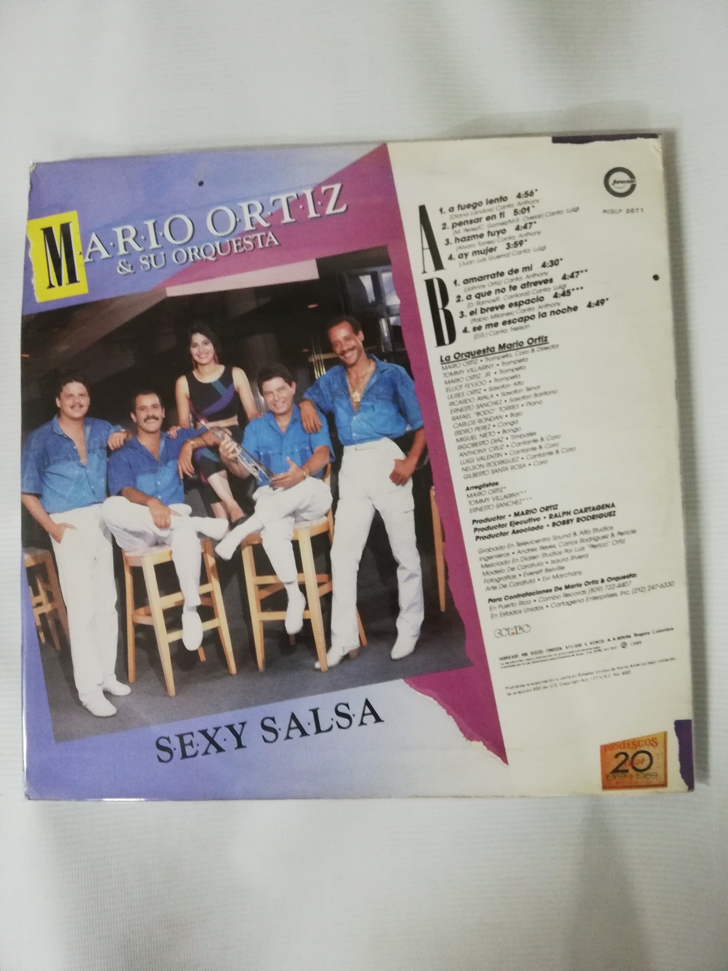 LP MARIO ORTIZ & SU ORQUESTA - SEXY SALSA