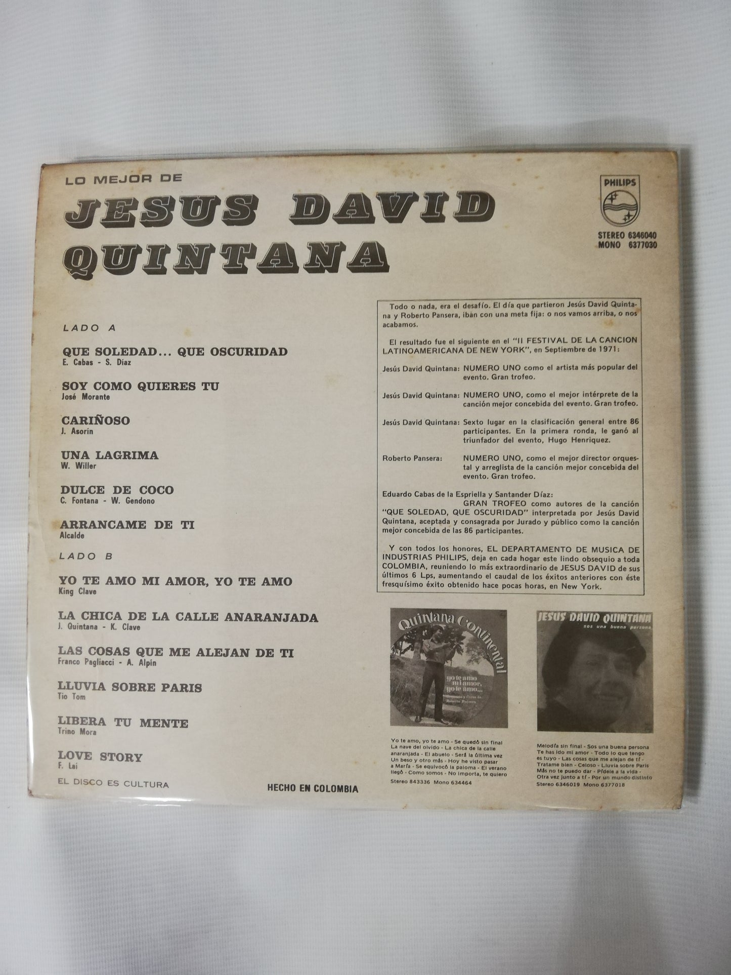 LP JESUS DAVID QUINTANA - LO MEJOR DE JESUS DAVID QUINTANA