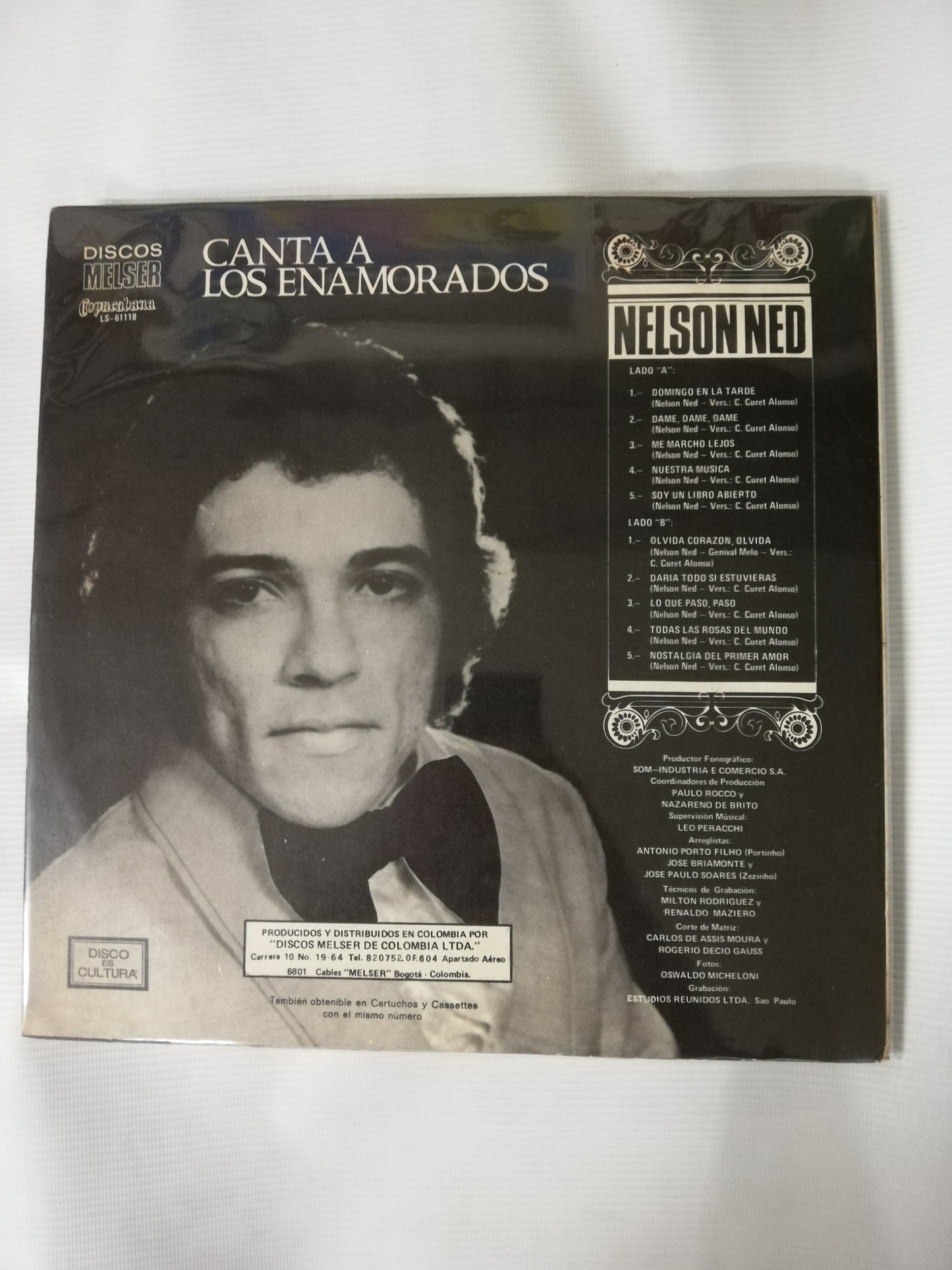 LP NELSON NED - CANTA A LOS ENAMORADOS