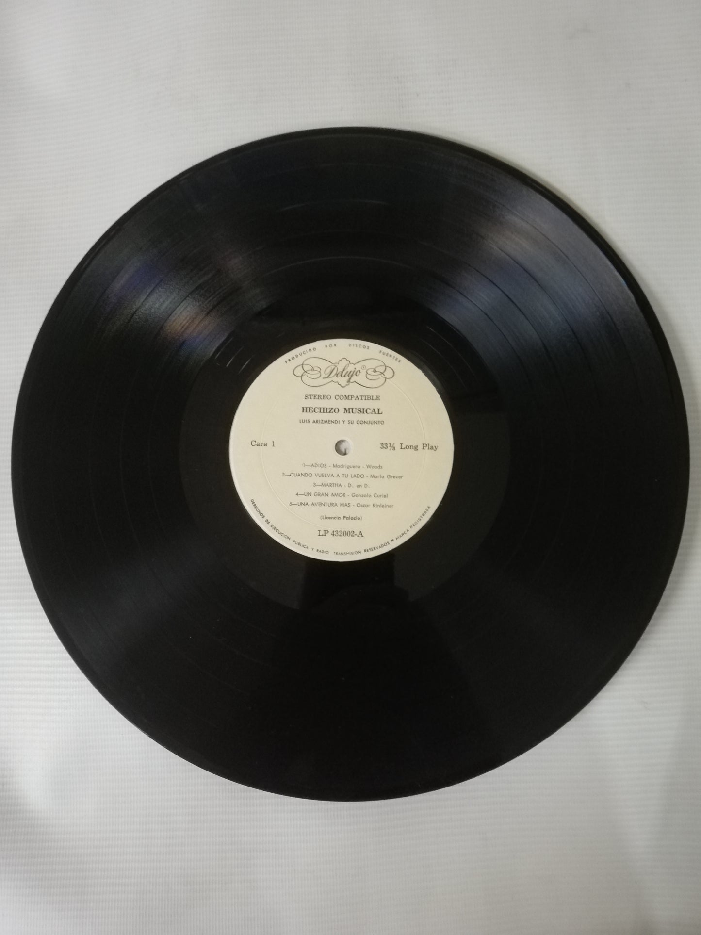LP LUIS ARISMENDI Y SU CONJUNTO - HECHIZO MUSICAL