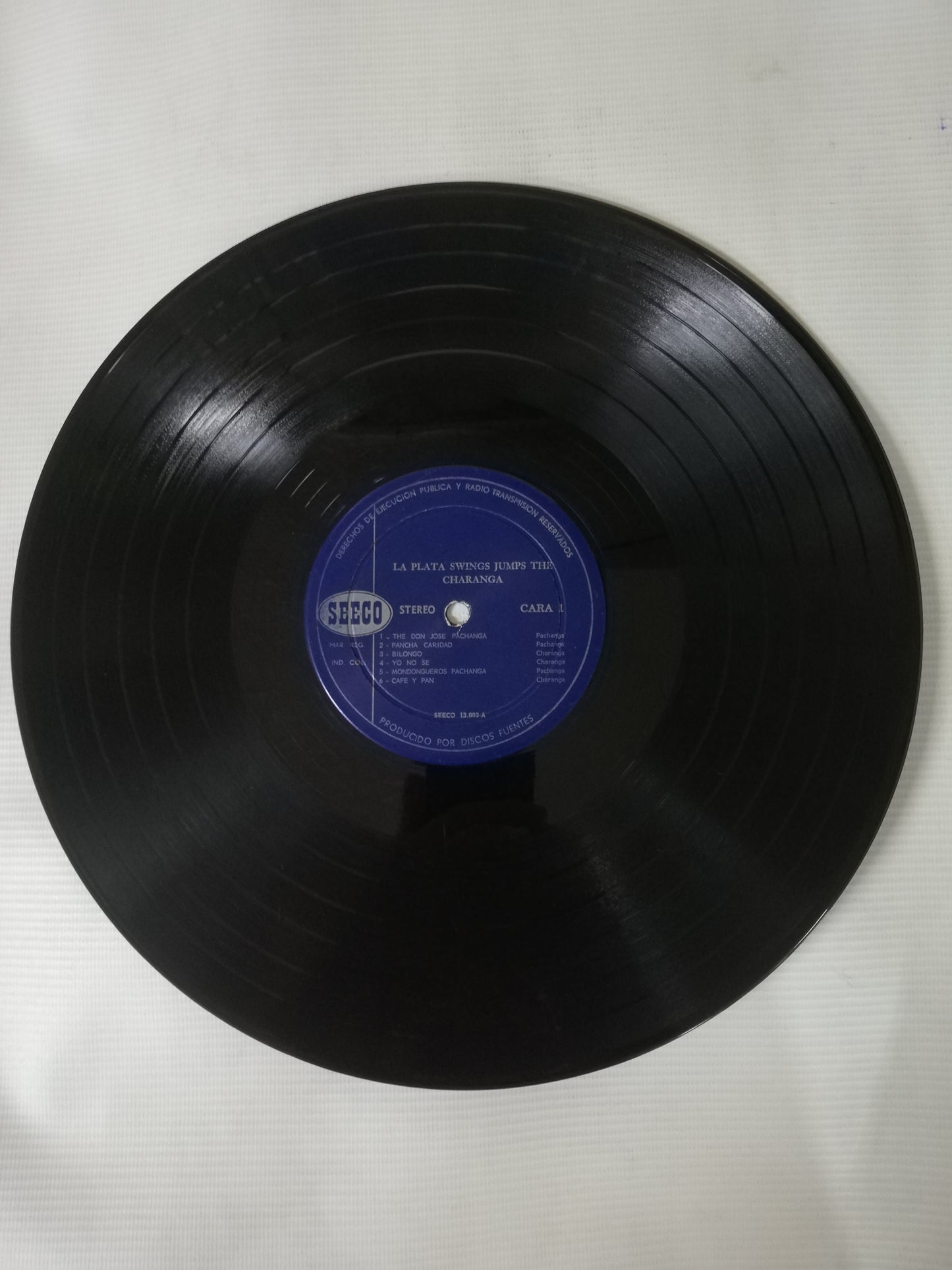 LP LA PLATA SEXTETTE - LA PLATA SWINGS JUMPS THE CHARANGA