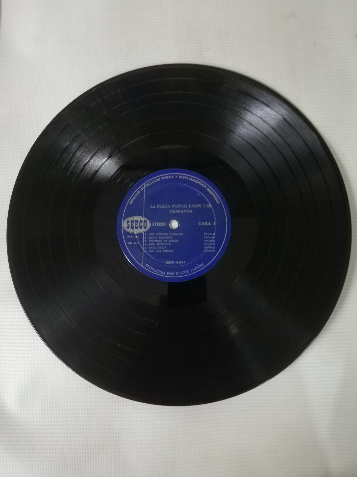LP LA PLATA SEXTETTE - LA PLATA SWINGS JUMPS THE CHARANGA