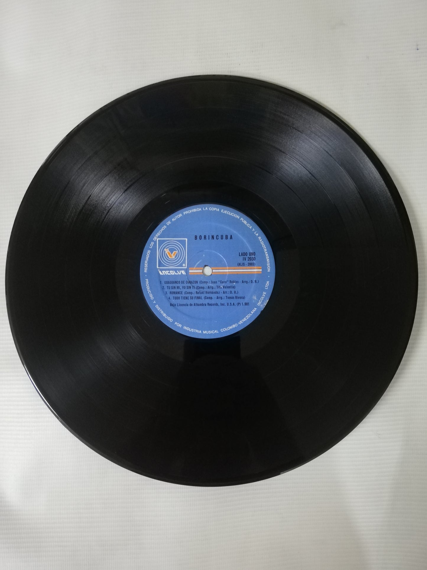 LP CONJUNTO BORINCUBA - CON AMOR