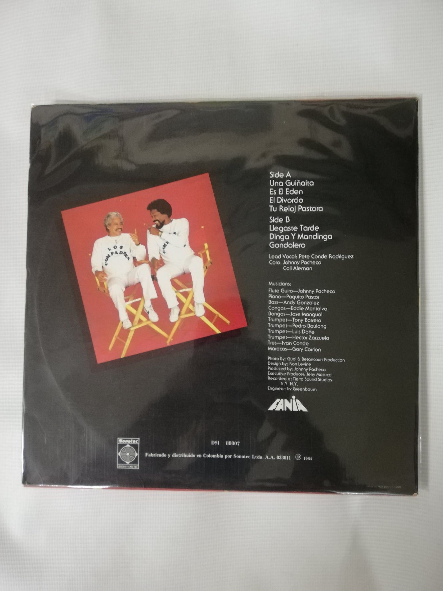 LP JOHNNY PACHECO & PETE "CONDE" RODRIGUEZ - DE NUEVO LOS COMPADRES