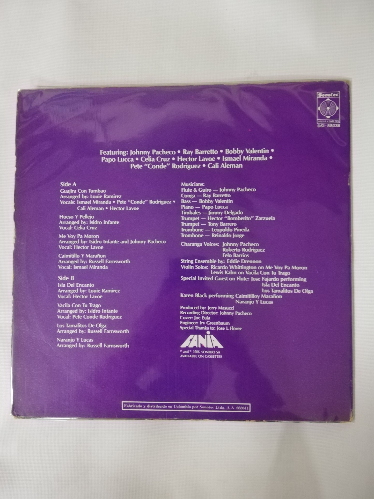 LP FANIA ALL STARS - VIVA LA CHARANGA