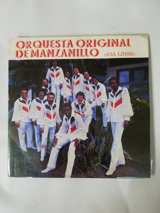 LP ORQUESTA ORIGINAL DE MANZANILLO - VIA LIBRE