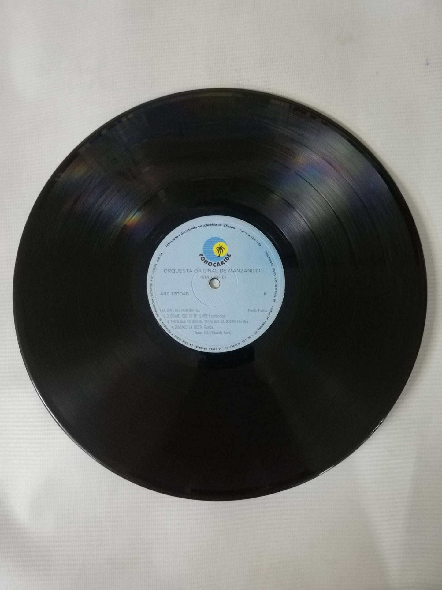 LP ORQUESTA ORIGINAL DE MANZANILLO - VIA LIBRE