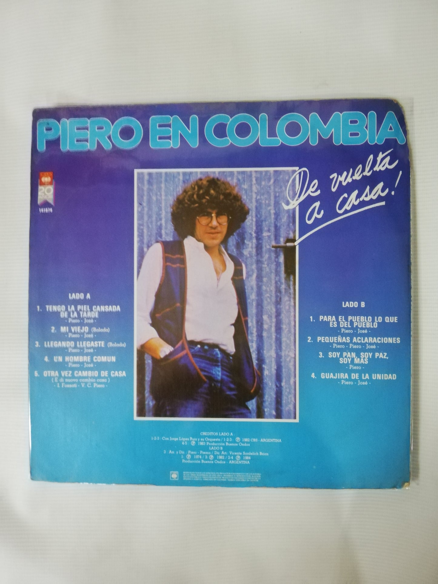 LP PIERO - PIERO EN COLOMBIA