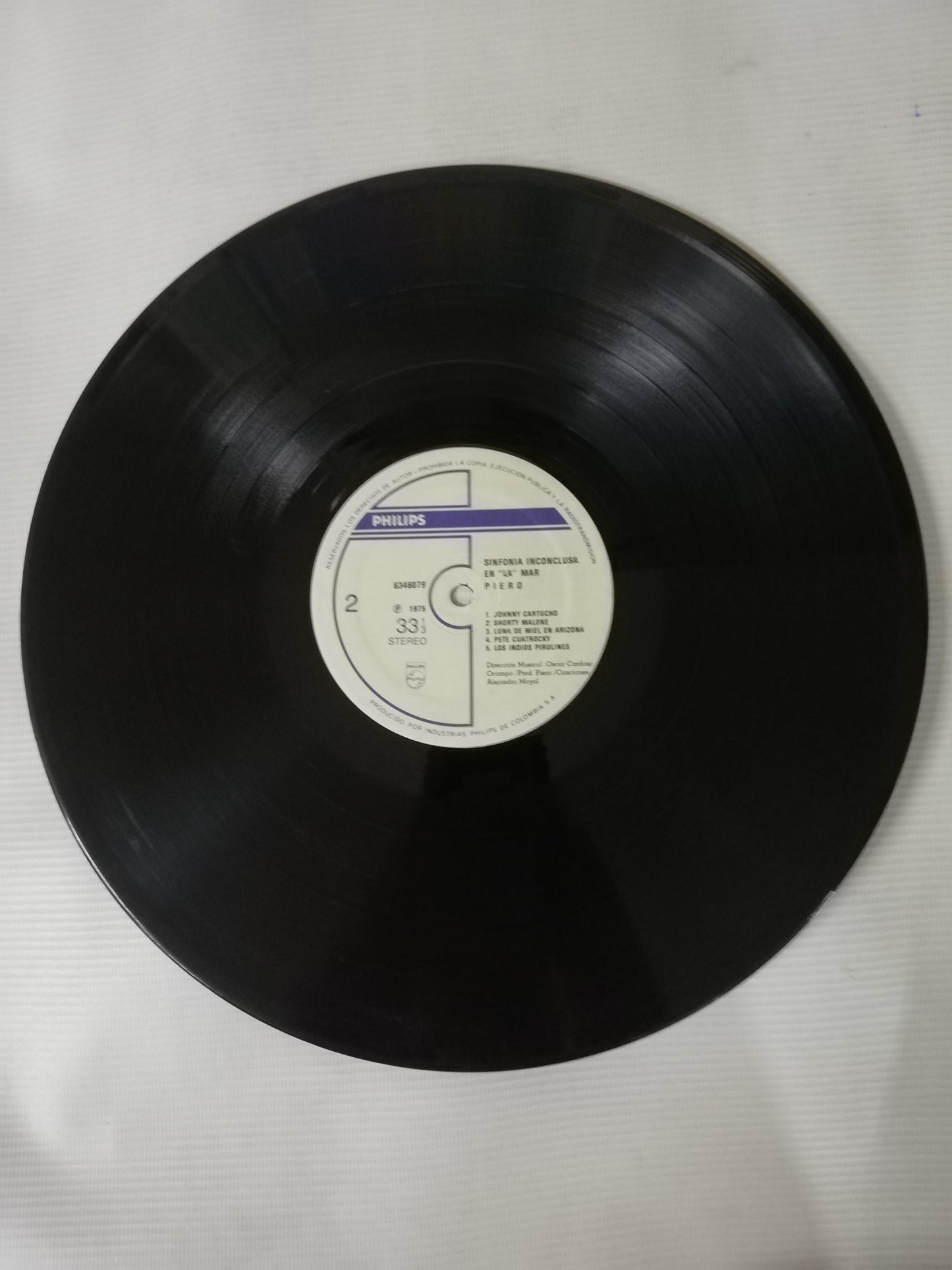 LP PIERO - SINFONÍA INCONCLUSA EL LA MAR