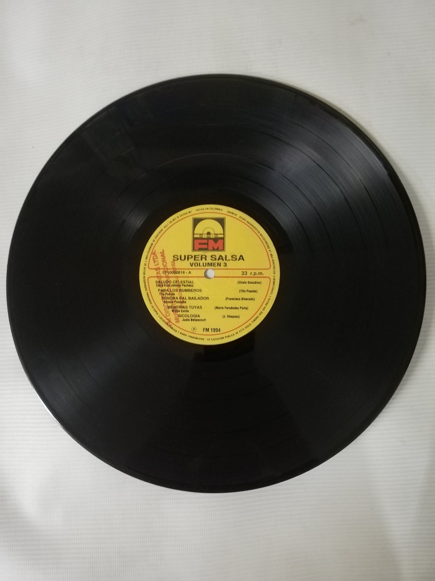 LP SUPER SALSA - SUPER SALSA VOL. 3