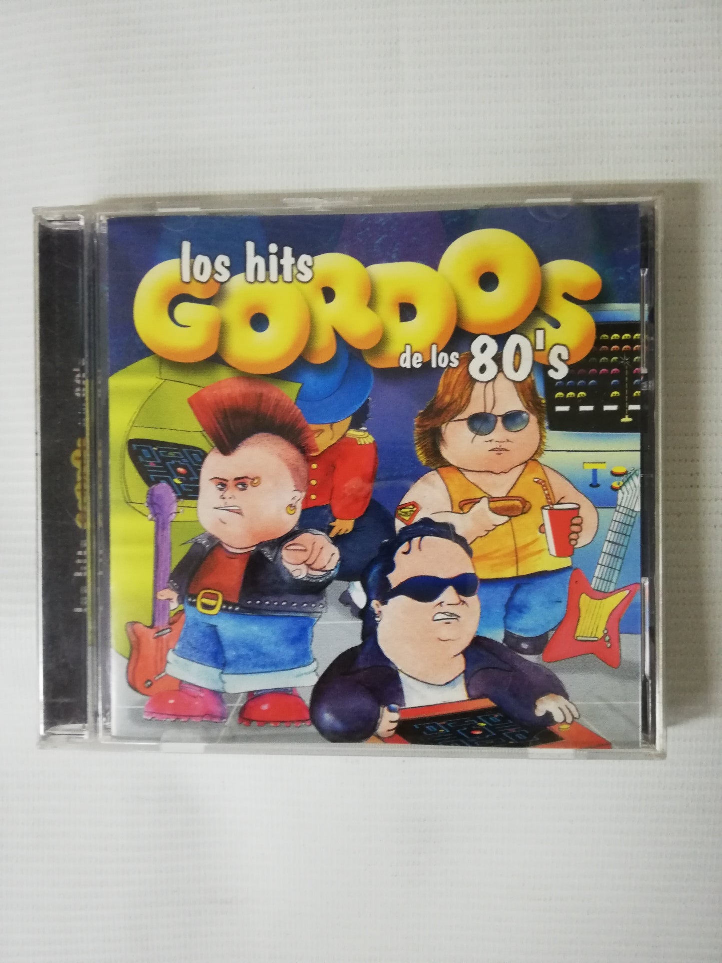 CD LOS HITS GORDOS DE LOS 80´s - ROCK COMPILATION