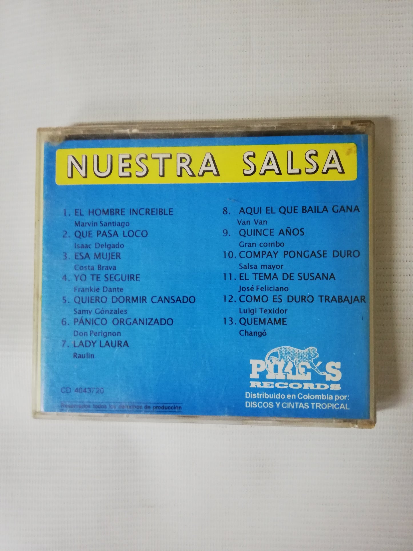 CD NUESTRA SALSA - VARIOS INTÉRPRETES
