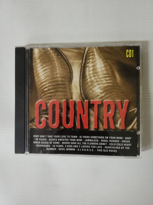 CD COUNTRY - VARIOS INTÉRPRETES - CD X 2