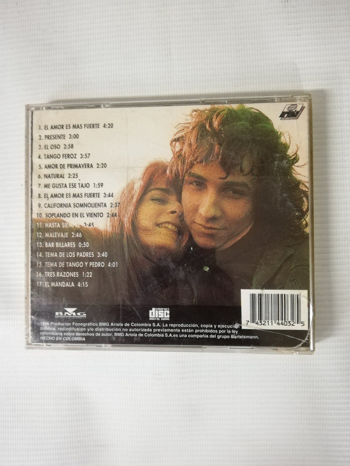 CD TANGO FEROZ: LA LEYENDA DE TANGUITO - BANDA ORIGINAL DE SONIDO DE LA PELICULA