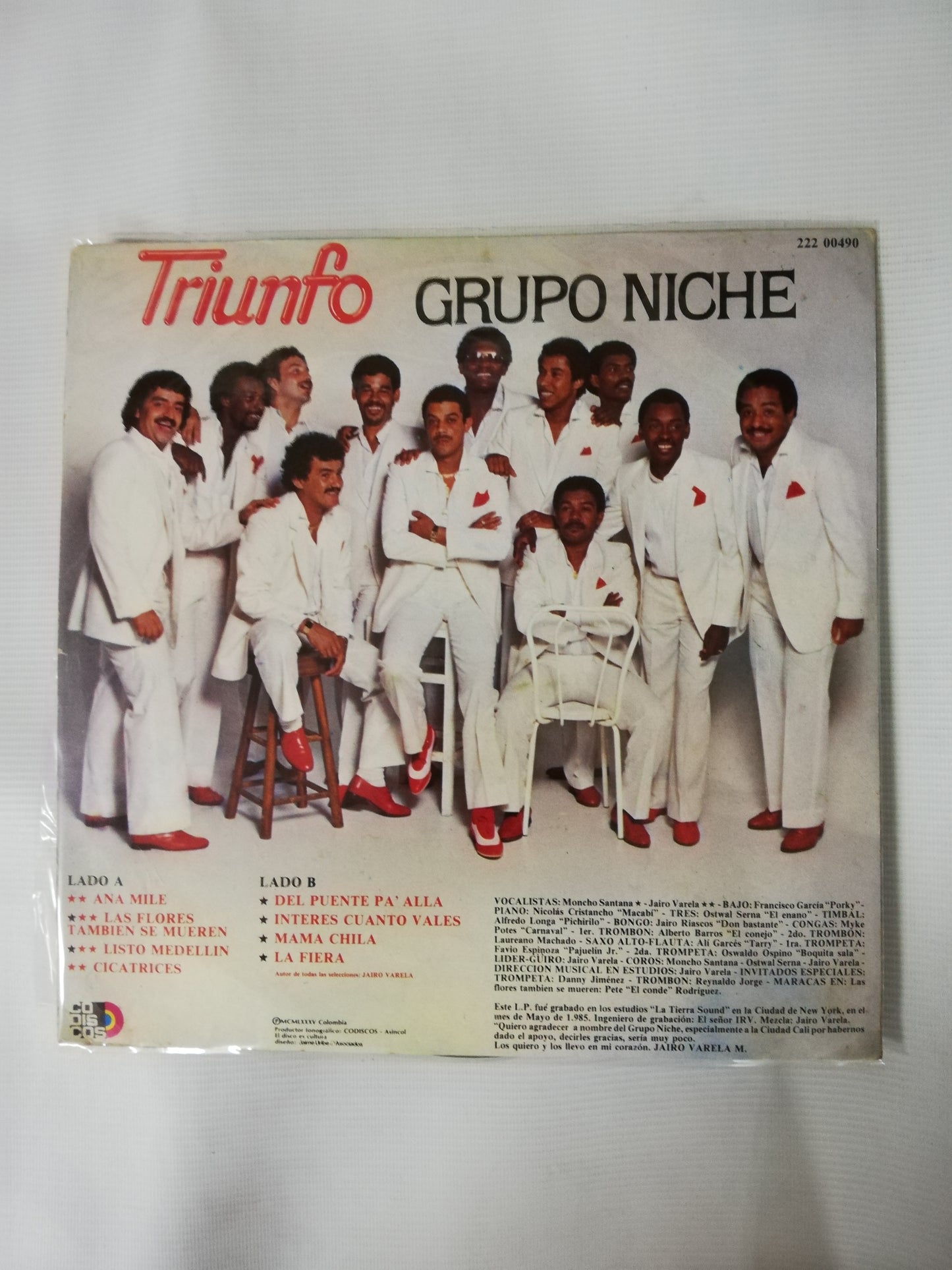 LP GRUPO NICHE - TRIUNFO