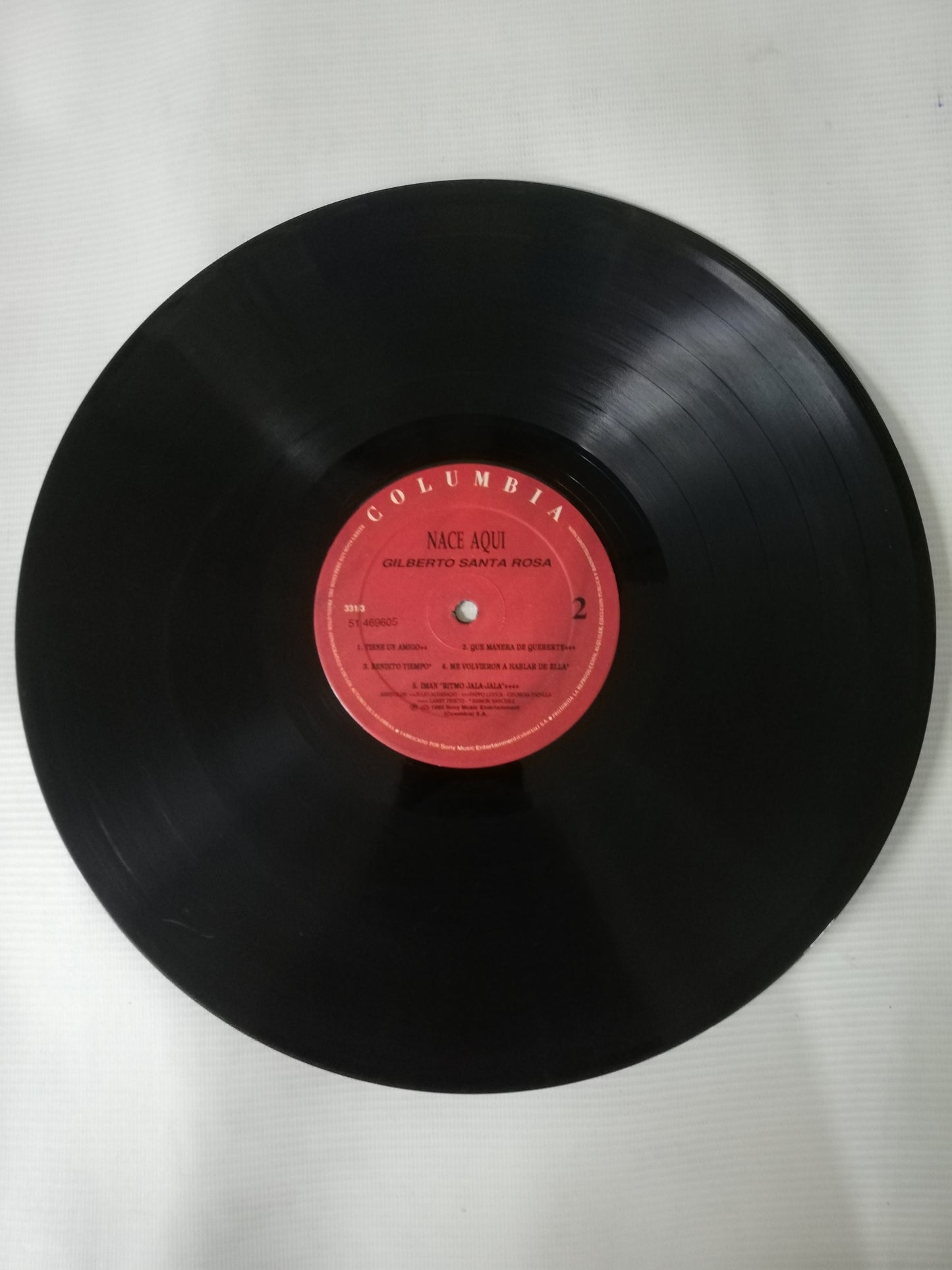 LP GILBERTO SANTA ROSA - NACE AQUI