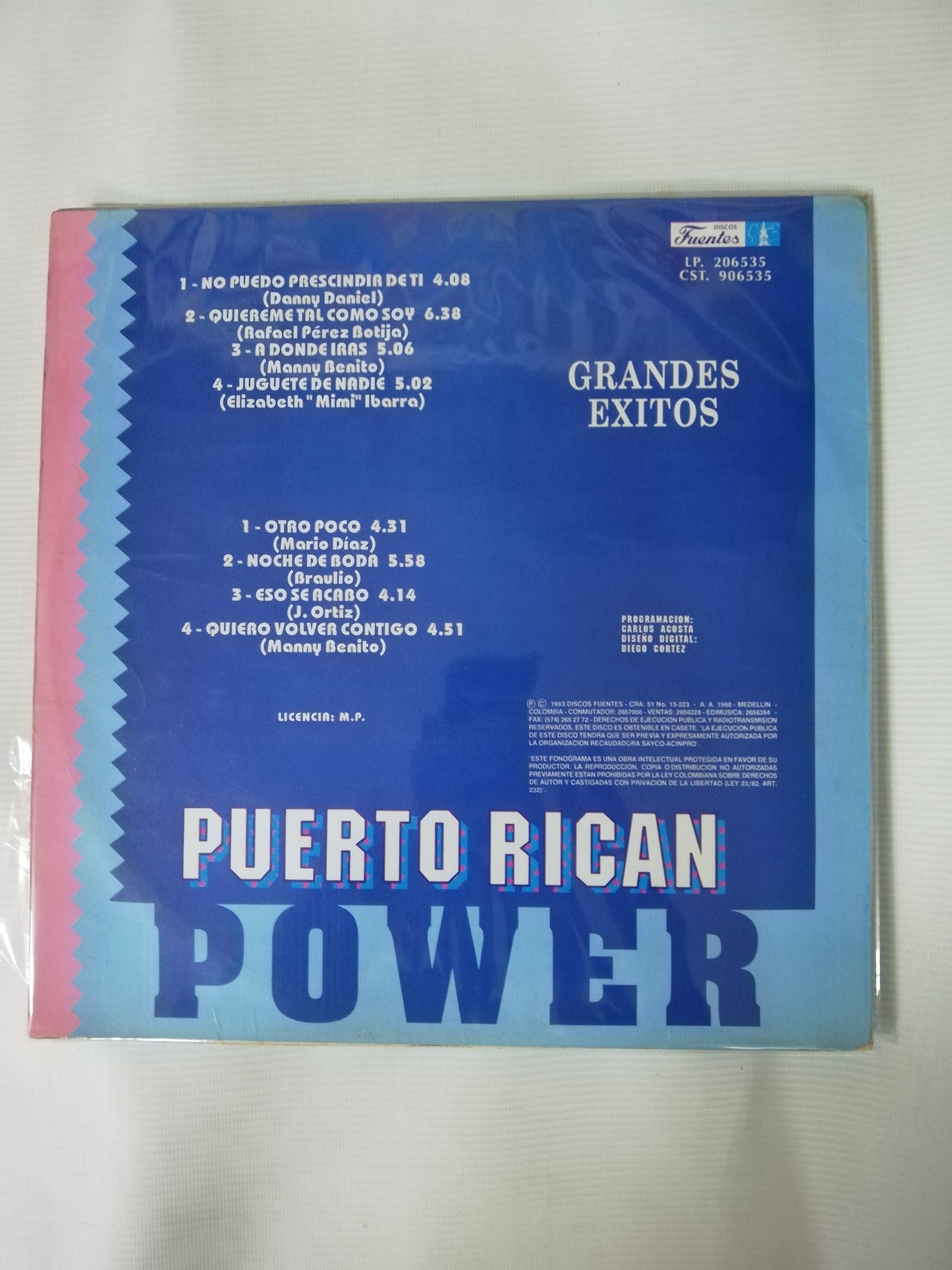 LP PUERTO RICAN POWER - GRANDES EXITOS