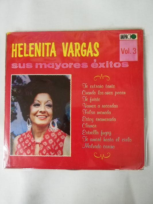 LP HELENITA VARGAS - SUS MAYORES EXITOS VOL. 3