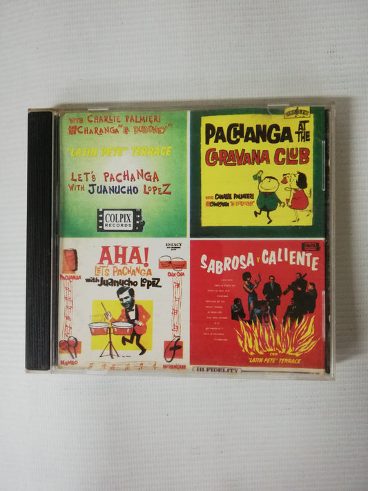 CD CHARLIE PALMIERI AND HIS CHARANGA DUBONEY / LET´S PACHANGA WITH JUANUCHO LOPEZ & "LATIN PETE" TERRACE