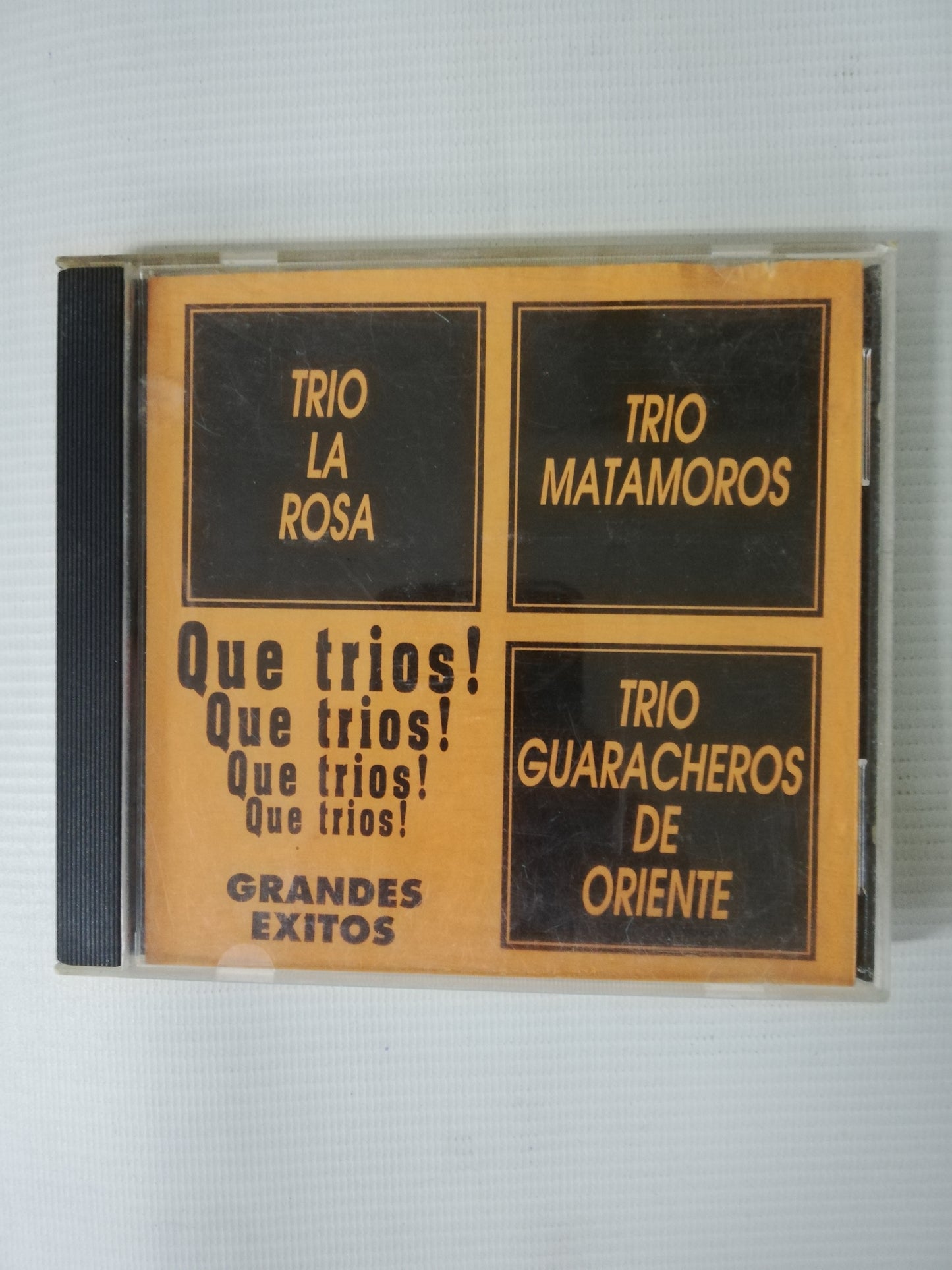 CD TRIO LA ROSA / TRIO MATAMOROS / TRIO GUARACHEROS DE ORIENTE - QUE TRIOS!