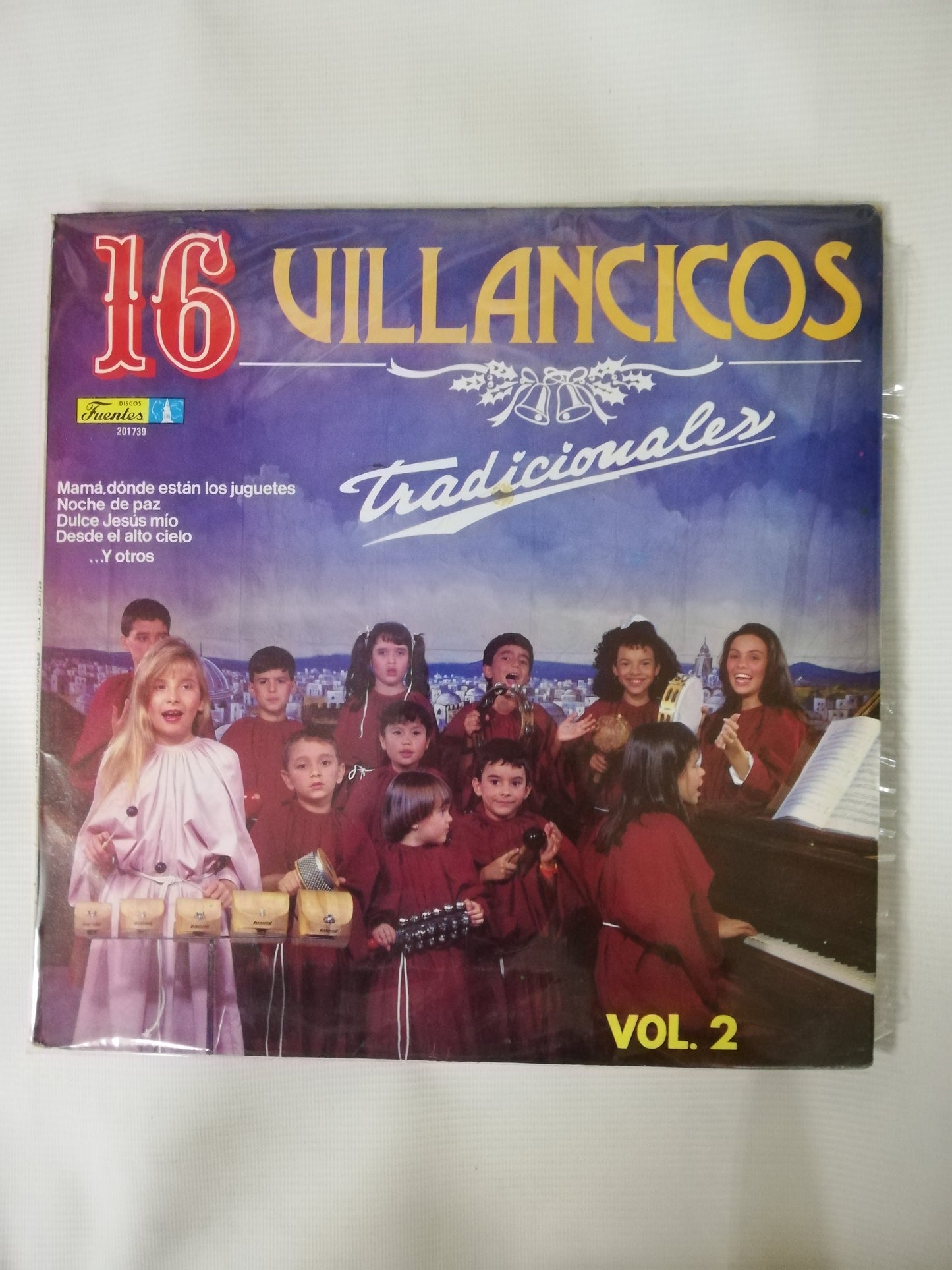 LP LOS NIÑOS DE CANTORES DE NAVIDAD - 16 VILLANCICOS TRADICIONALES VOL. 2