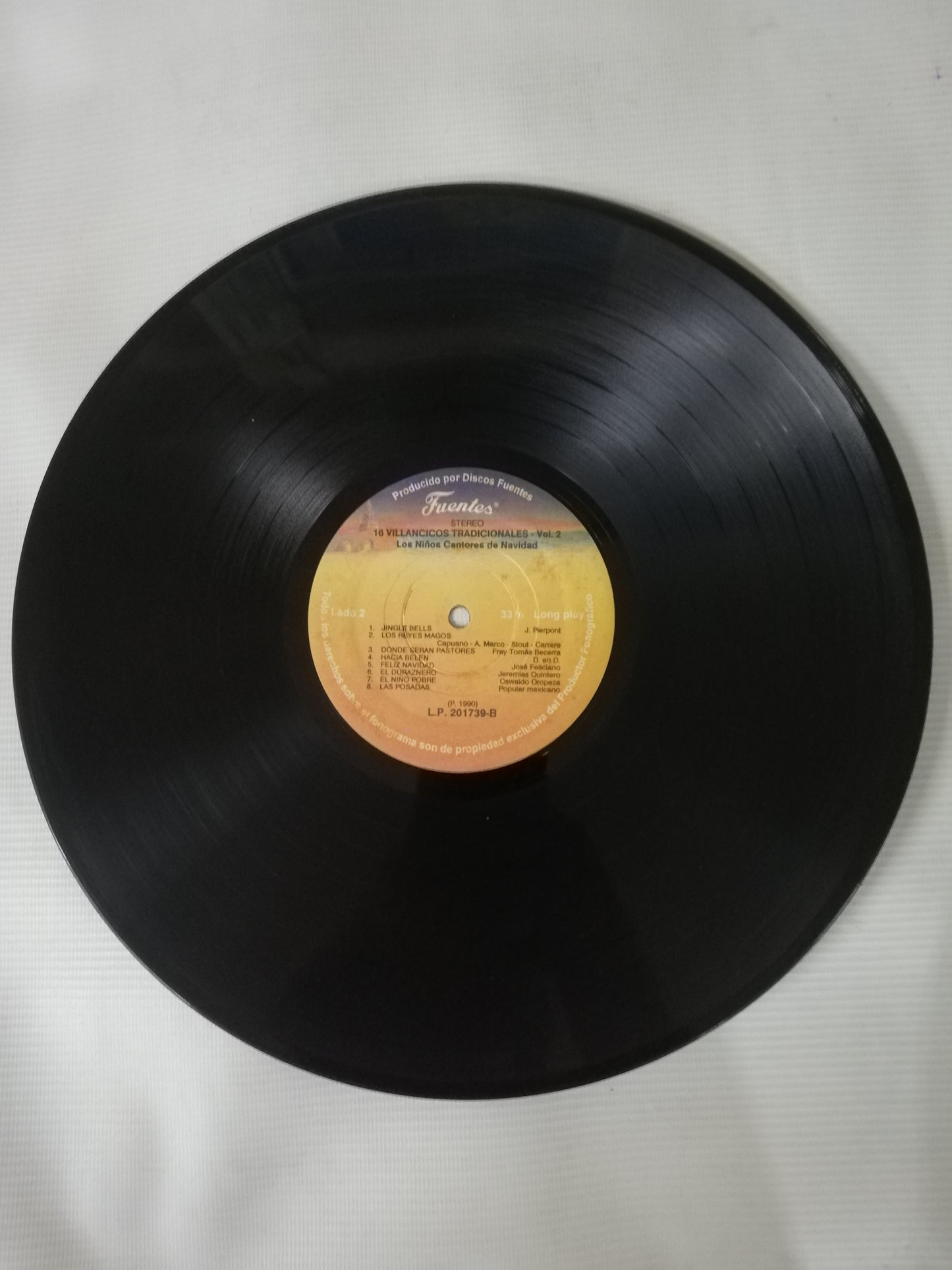 LP LOS NIÑOS DE CANTORES DE NAVIDAD - 16 VILLANCICOS TRADICIONALES VOL. 2