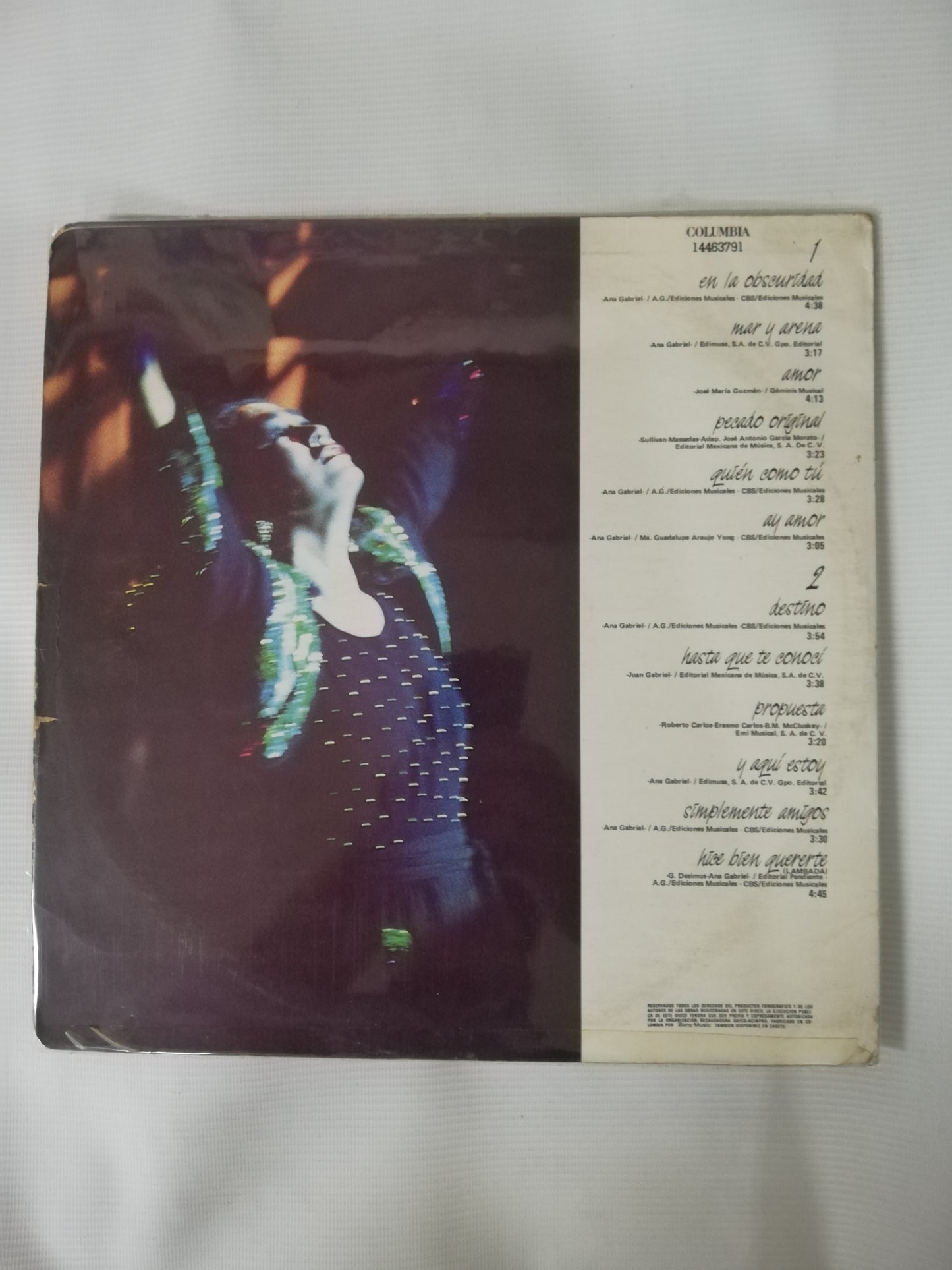 LP ANA GABRIEL - EN VIVO