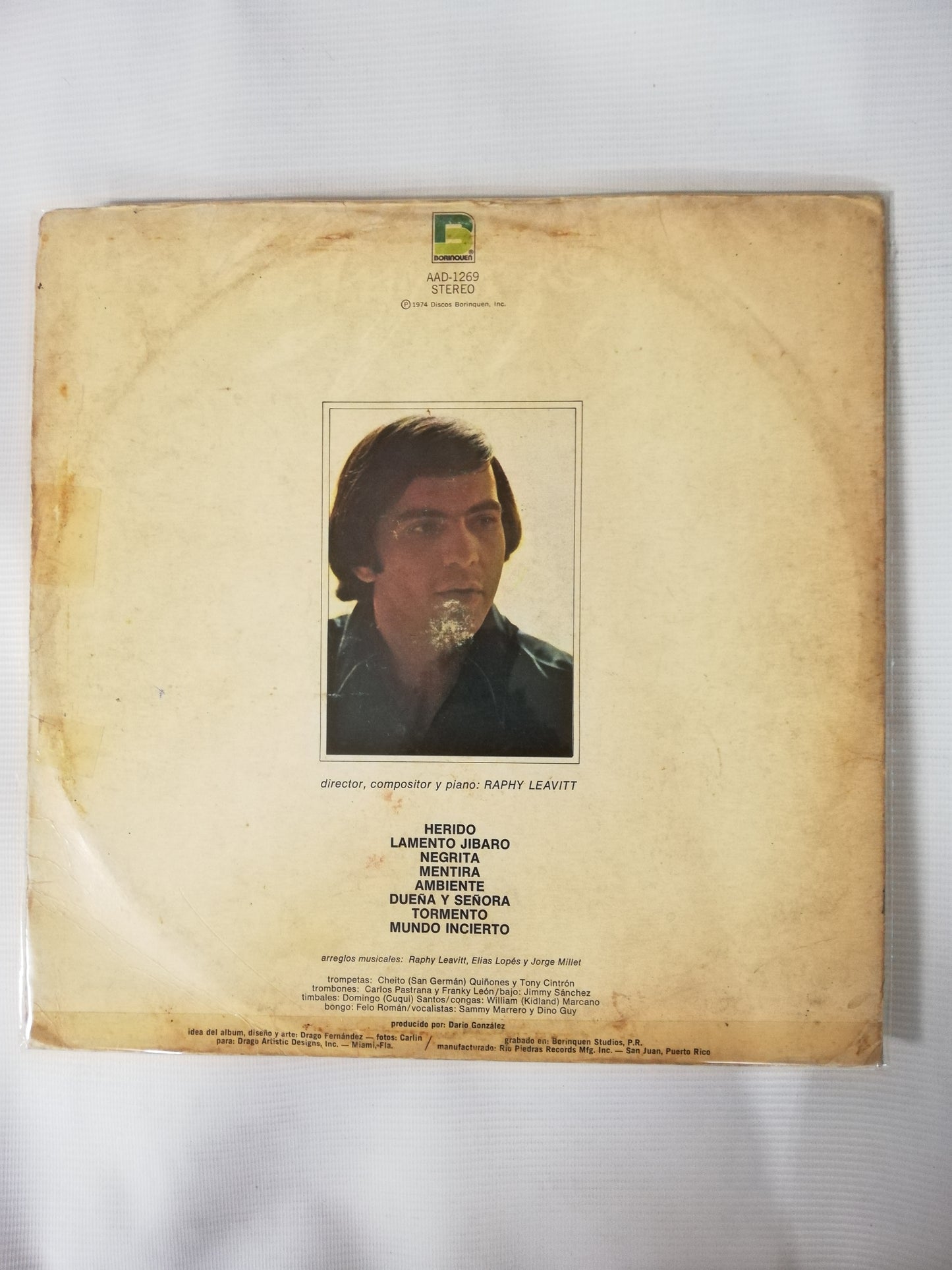 LP RAPHY LEAVITT Y SU ORQUESTA - HERIDO