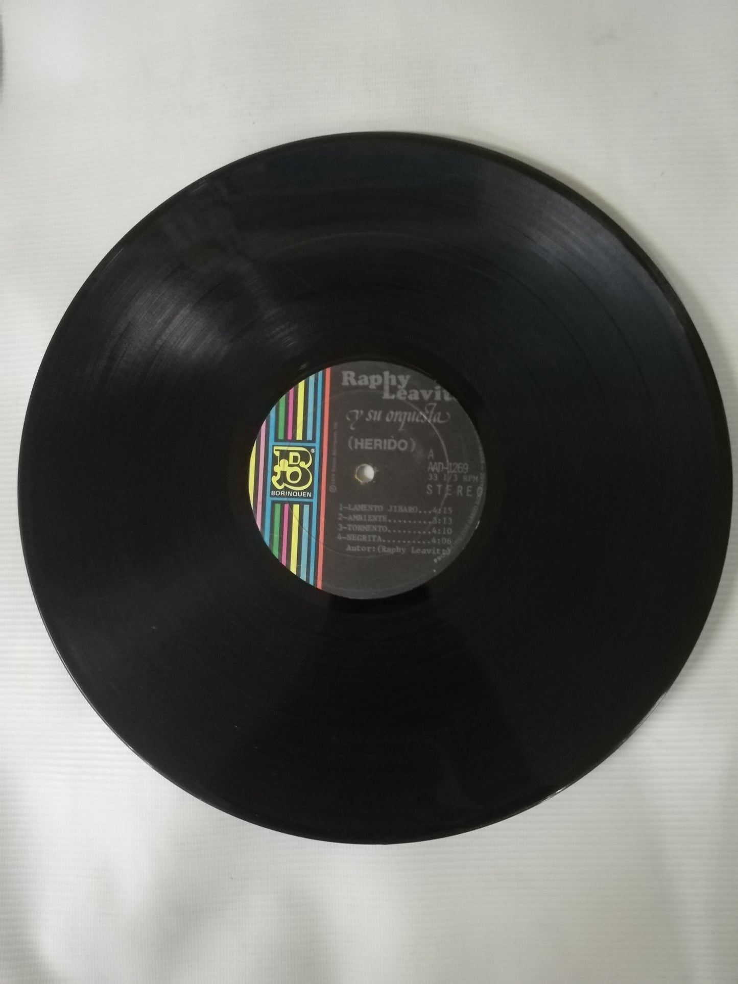 LP RAPHY LEAVITT Y SU ORQUESTA - HERIDO